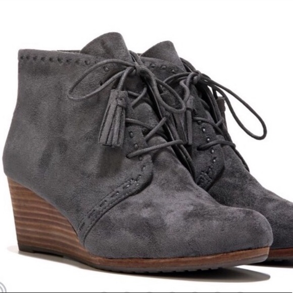 Dr. Scholl's Shoes - Dr. Scholl's Deluxe Wedge Bootie Size:8